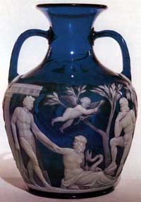 Riproduzione del vaso Portland realizzata tra il 1874 ed il 1876